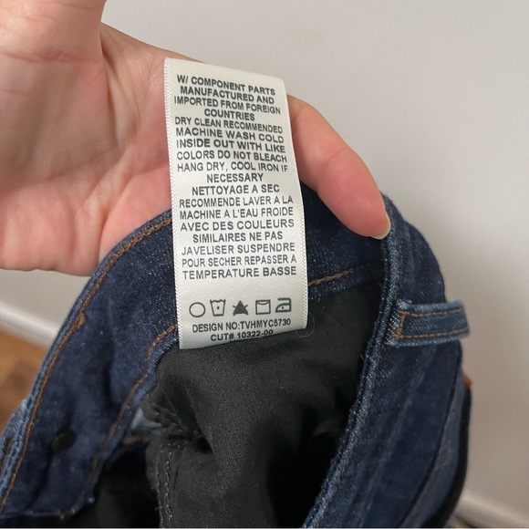 JOE’S Jeans Dark Indigo Wash Boot Cut Mud Rise Jeans Size 27 - Picture 8 of 11